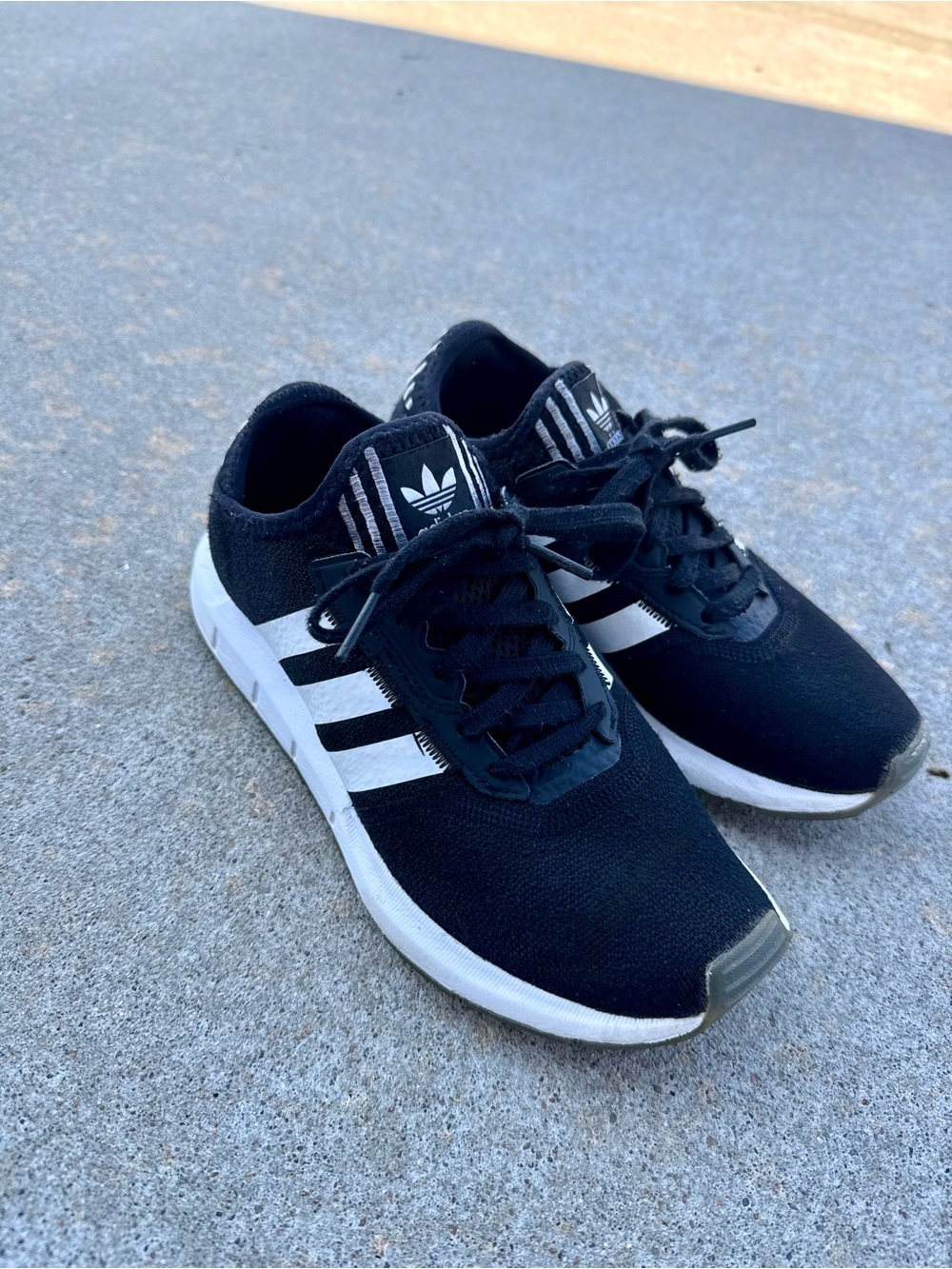 Adidas Black & White Casual Sneakers